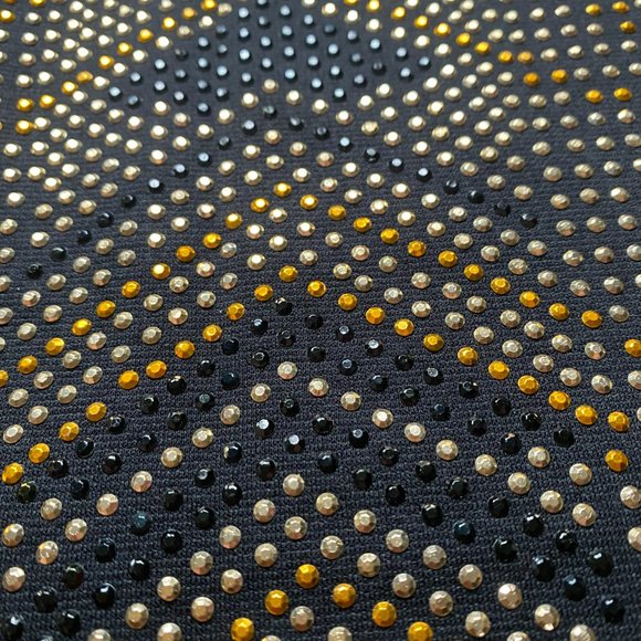 Romeo + Juliet New Year's Eve black miniskirt with metallic beading - Picture 2 of 6